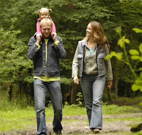 Wandel- en fietsroutes